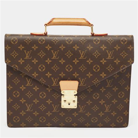 [Date Code & Stamp] Louis Vuitton Serviette Conseiller Briefcase 